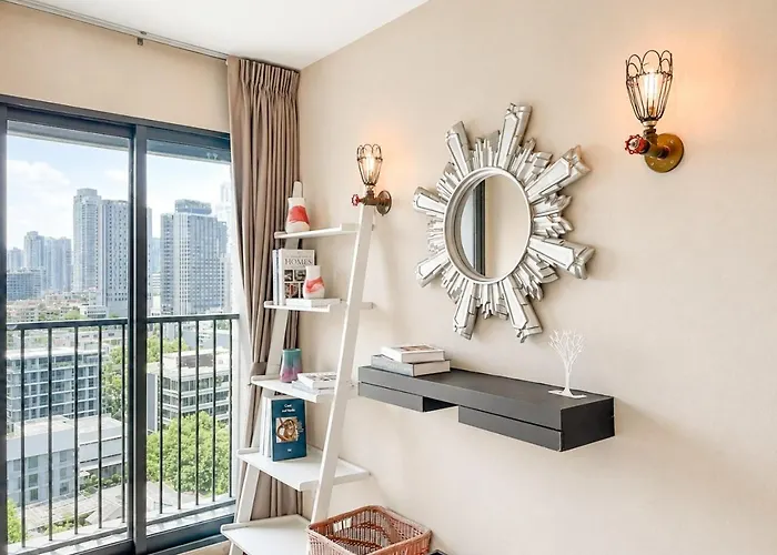 公寓 1min To Bts Thonglo L Fully Furnished L Sauna 曼谷