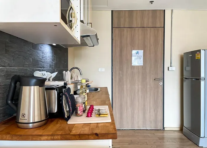 公寓 1min To Bts Thonglo L Fully Furnished L Sauna *